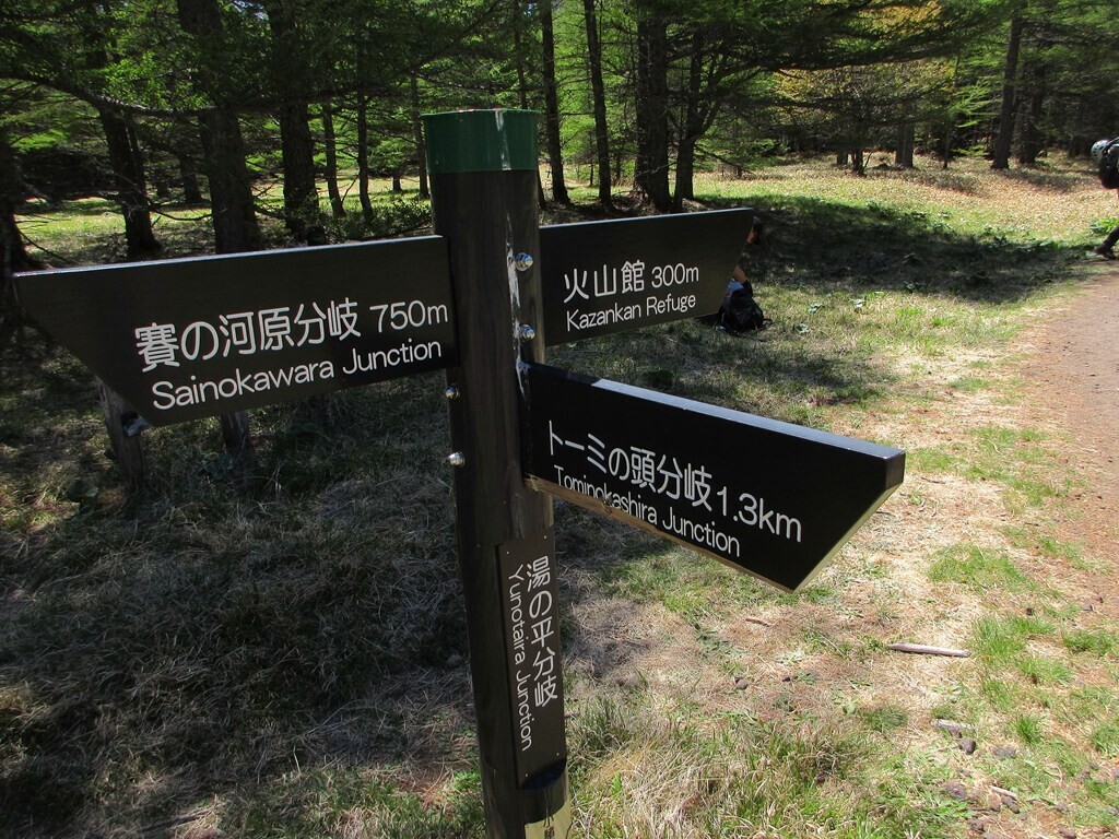 湯の平分岐