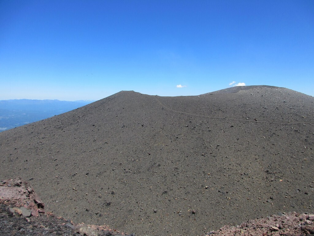黒斑山を目指して登山再開の様子