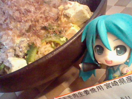 ゴーヤチャンプルー。