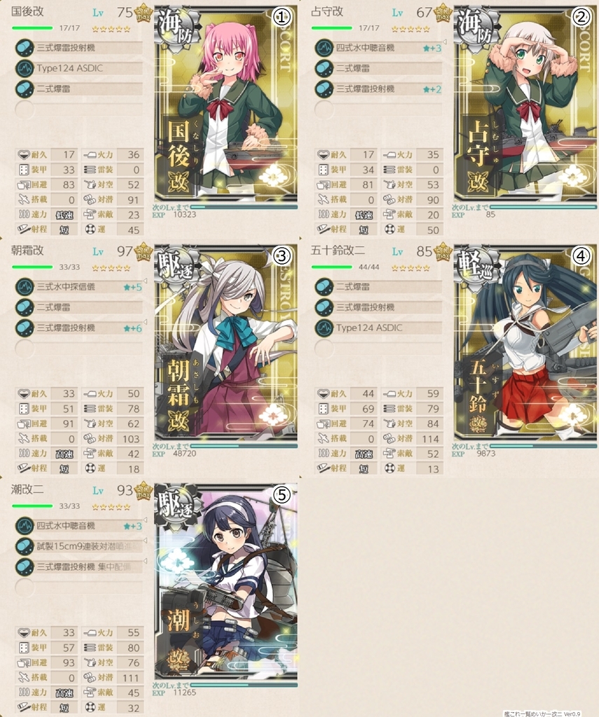 艦これ 18初秋 E1 E2 甲 あおかみろんぐ