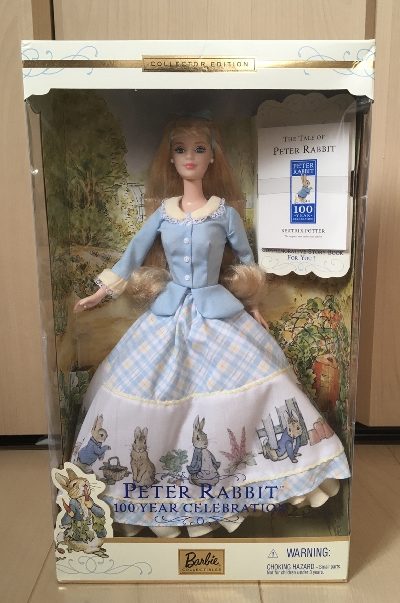 ピーターラビットとBarbieのコラボ
