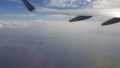 富津岬と三浦半島 150921JL羽田→岡山