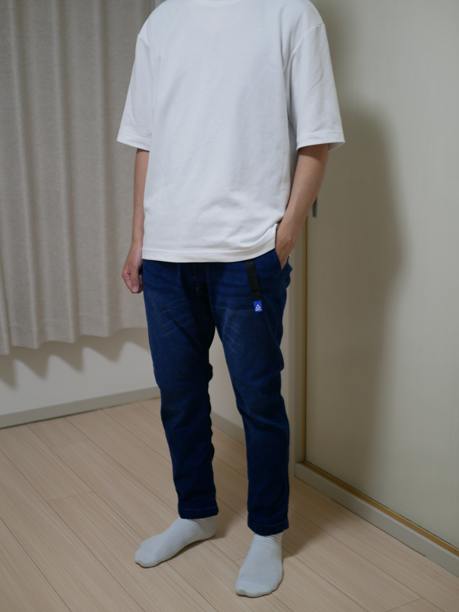 エアリズムコットンオーバーサイズTシャツ、見た目と着心地を両立した