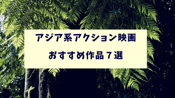 アジア系アクション映画おすすめ７選