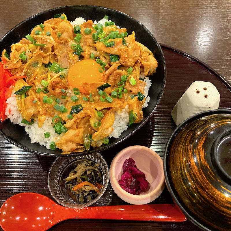 道の駅のご飯