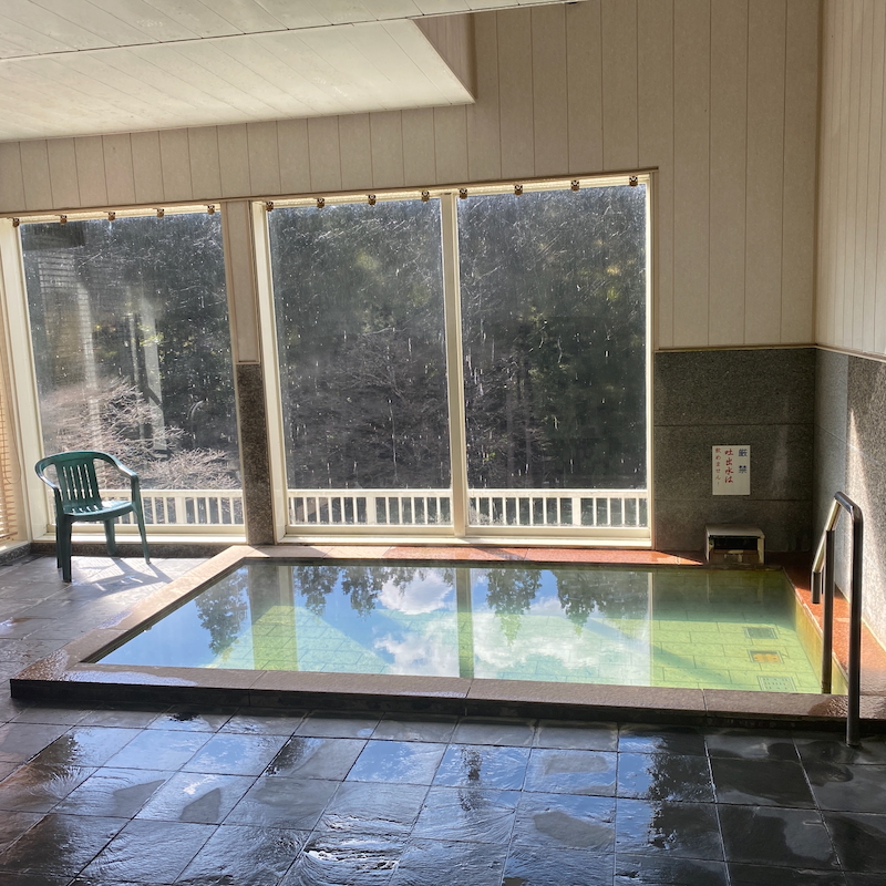 キャンプの帰り道は温泉行くよね