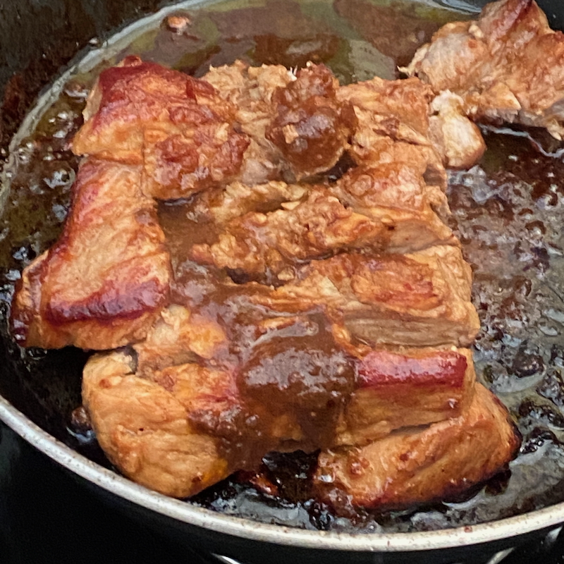 Jerk porkを焼いてみた。