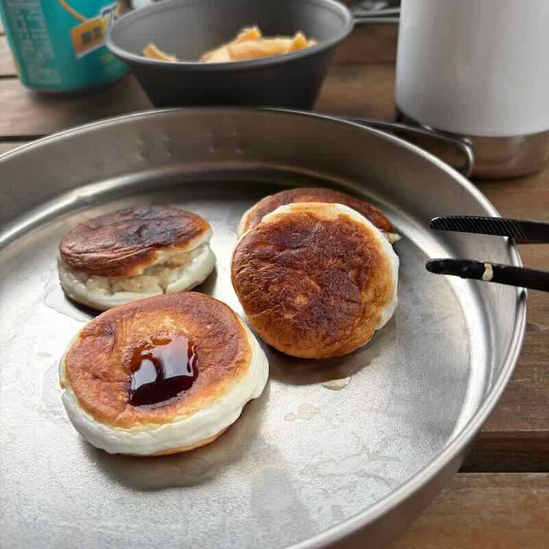 キャンプのおつまみ。サンドはんぺん出来ました