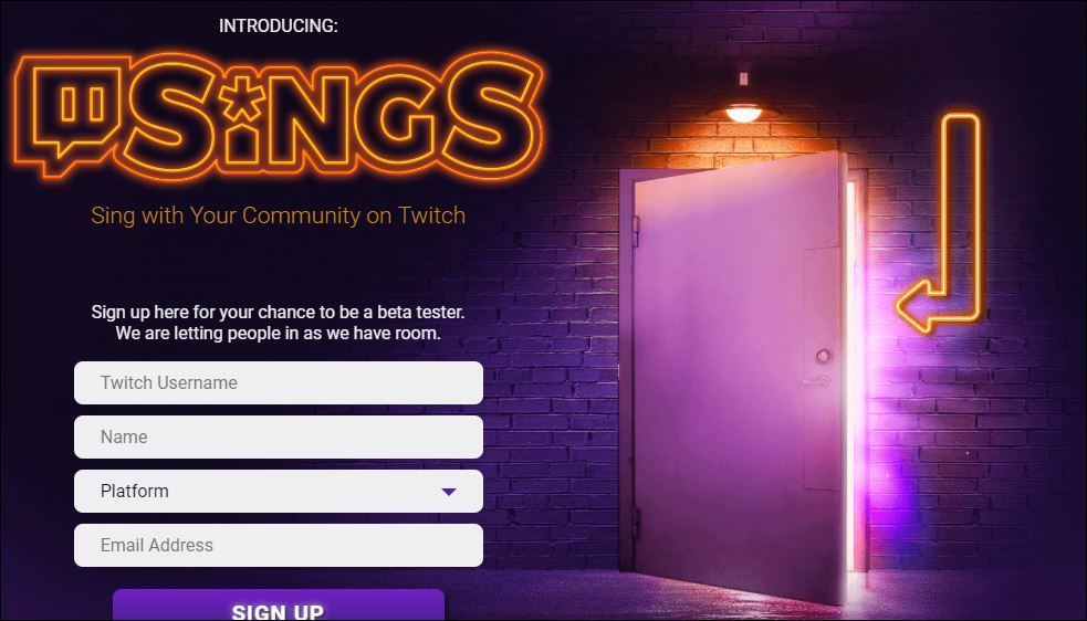 Twitch Singsとは 登録するには 困ったー