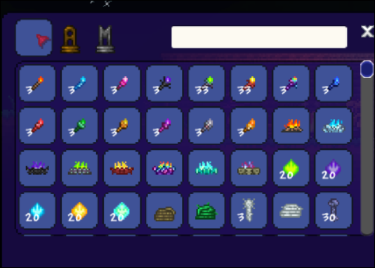 テラリア コマンドを使えるmod チートシート の紹介 困ったー