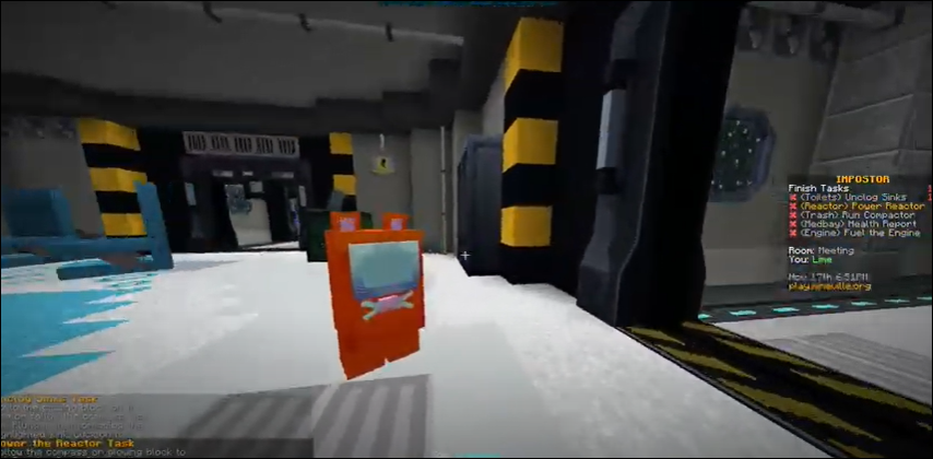 マインクラフト Among Usをマイクラでプレイ スキンを買うには 困ったー