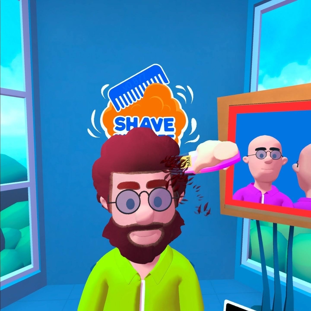 【Meta Quest 2】おすすめ理容VR「Shave n Stuff アーリーアクセス」 ゲームとグルメ攻略ブログ