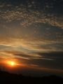 [空]蔵王からの夕空