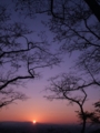 [空]岩切城址からの夕空