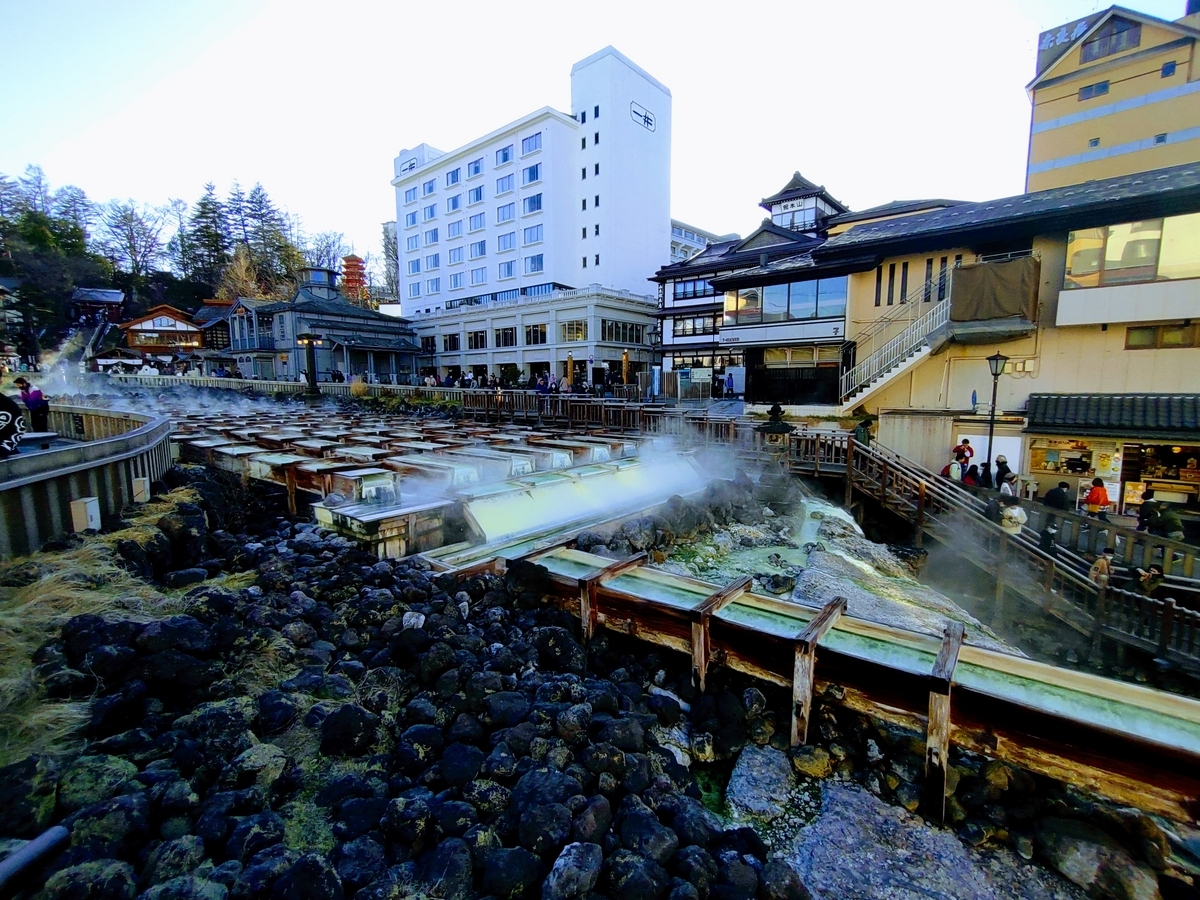 草津温泉 湯畑 ホテル一井②