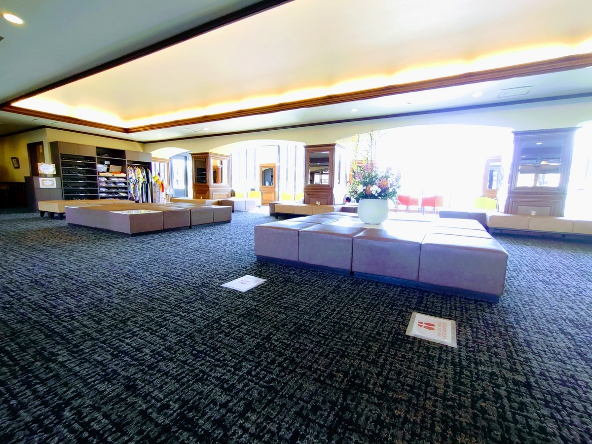 草津温泉 ホテル一井 フロント前