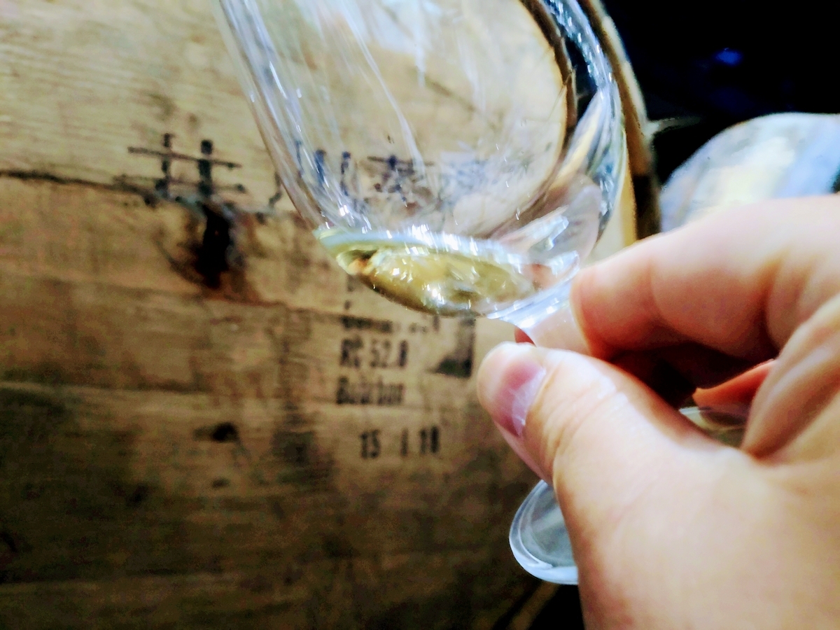 井川蒸留所　試飲