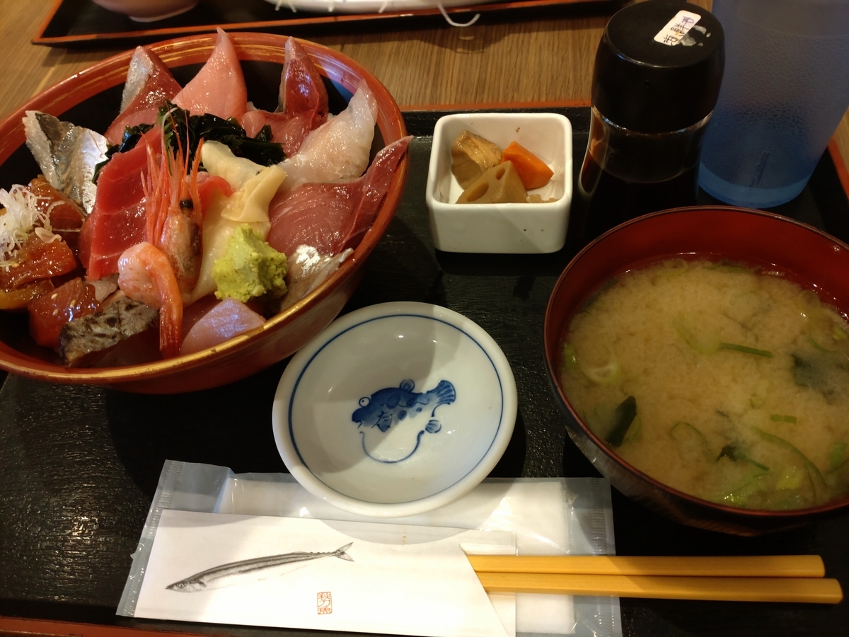 魚がし食堂 中央市場店　得盛てんこ丼
