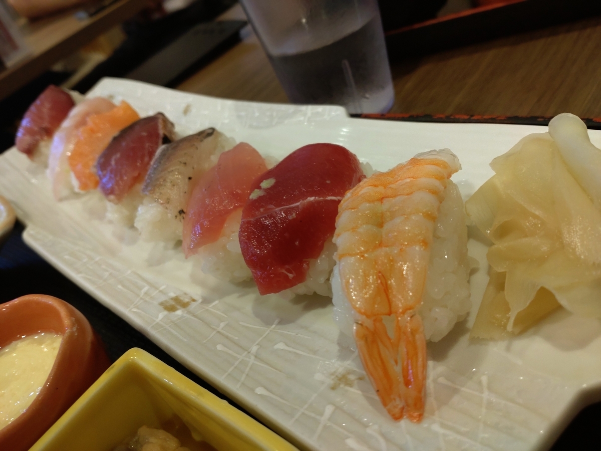 魚がし食堂 中央市場店　平日限定ランチ