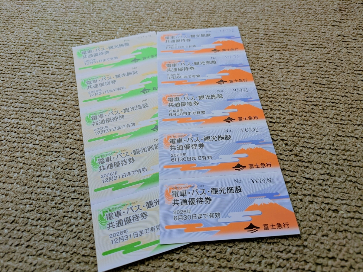 富士急行　株主優待