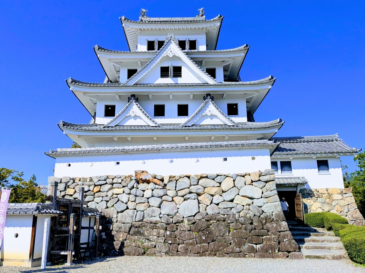 郡上八幡城の天守閣