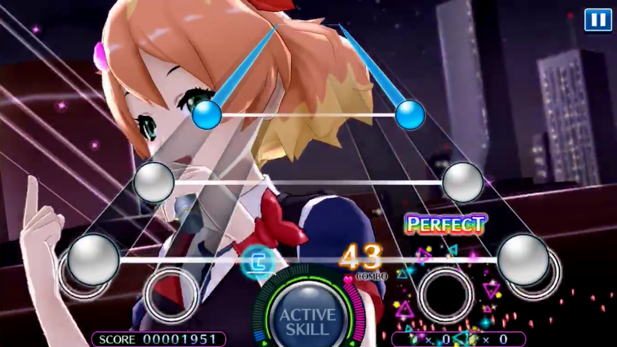 歌マクロス スマホdeカルチャー ノーツのサイズが小さくプレイしづらい印象 ノーツのサイズ調整のオプションが付けられない事情でもあるのかな ゲーム アプリのuiデザイン