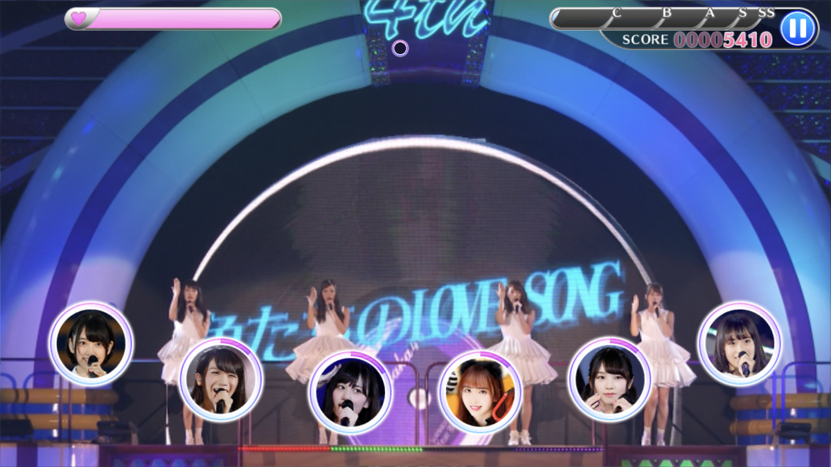 乃木フェス LIVE画面