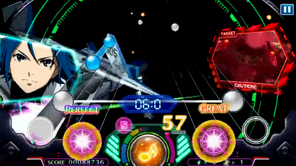 歌マクロス LIVE画面