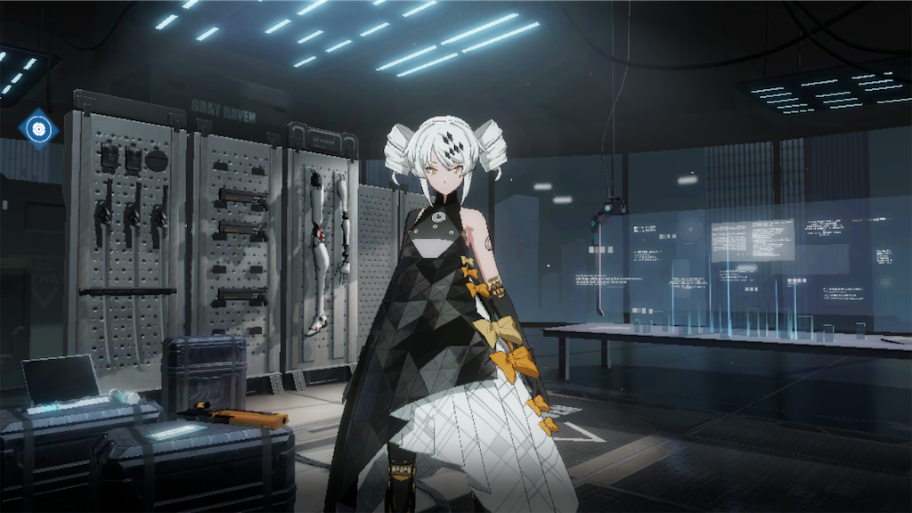 パニグレのホーム画面です。HDR「オフ」の設定です