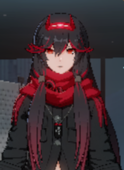 パニグレのホーム画面の３Ｄキャラクターです。解像度「低」の設定です