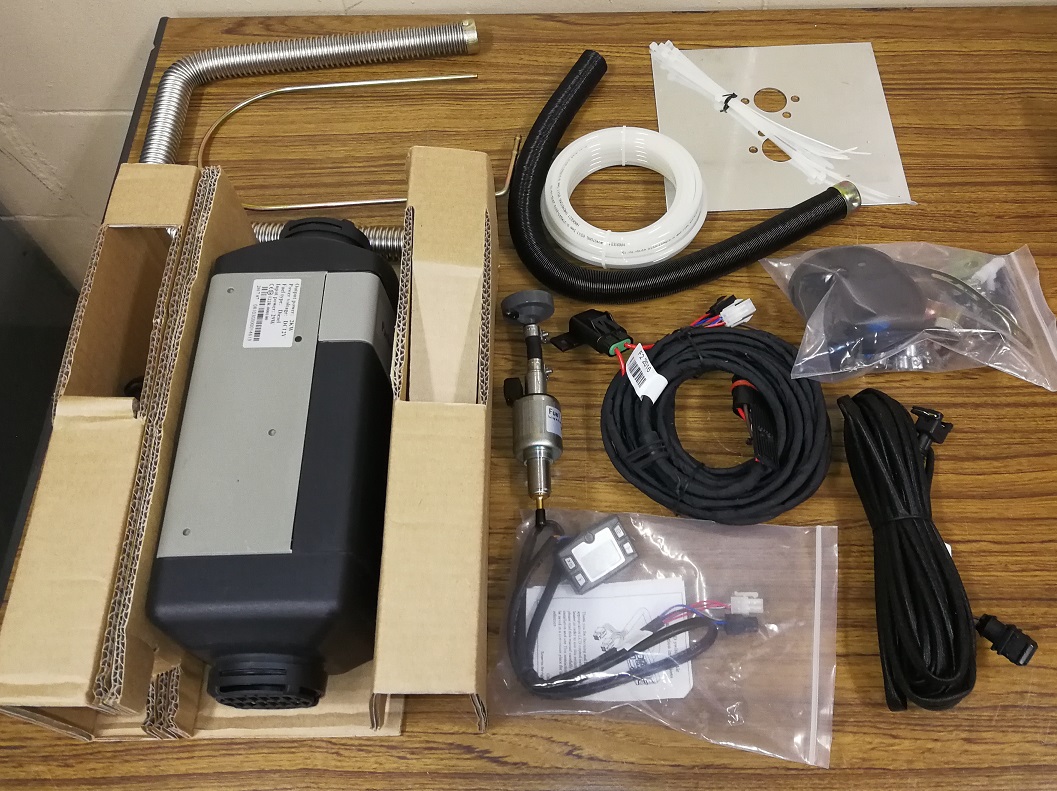 FFヒーター 2KW 12V Webasto 相当 RV取付フルキット 【公式通販】