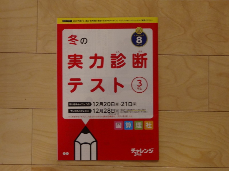 冬の実力診断テスト