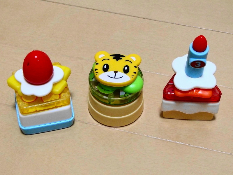 ケーキパーツ組み合わせ一例