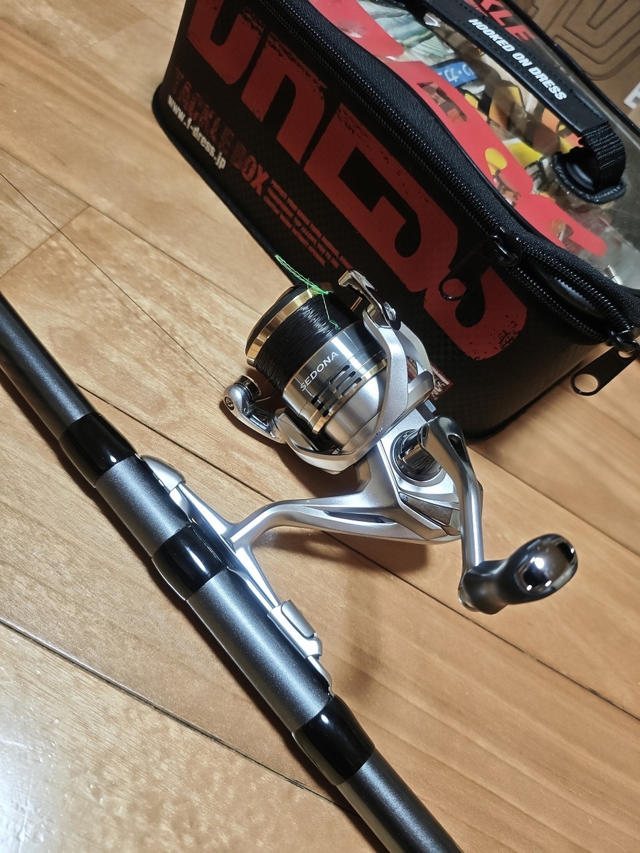 サビキ釣りリール：シマノ セドナ2500 - チラシの裏