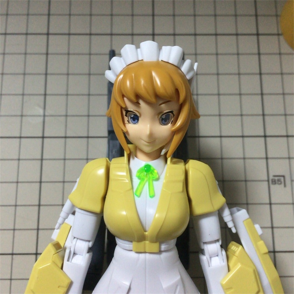 f:id:apyapon:20151109230954j:image 1/144 HGBF すーぱーふみな レビュー (素組/部分塗装)