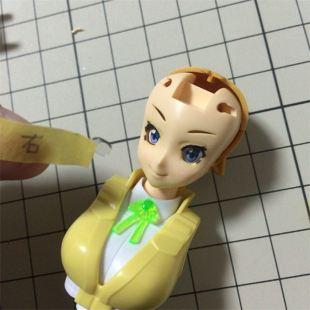 f:id:apyapon:20151109231138j:image 1/144 HGBF すーぱーふみな レビュー (素組/部分塗装)