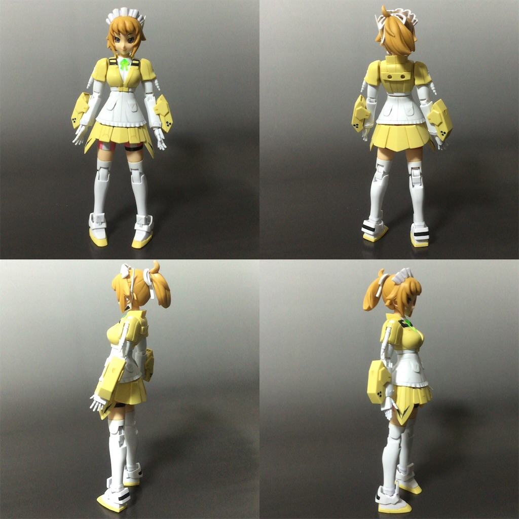 f:id:apyapon:20151109235748j:image 1/144 HGBF すーぱーふみな レビュー (素組/部分塗装)
