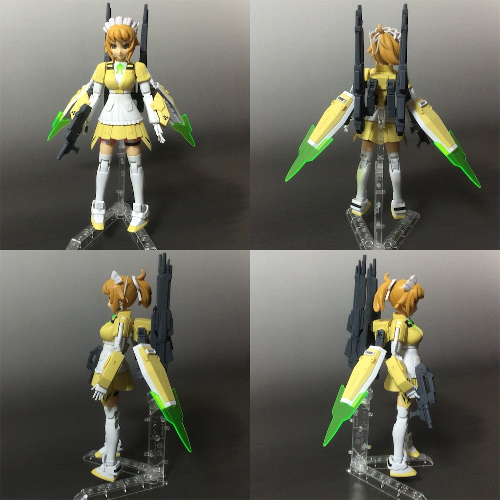 f:id:apyapon:20151109235854j:image 1/144 HGBF すーぱーふみな レビュー (素組/部分塗装)