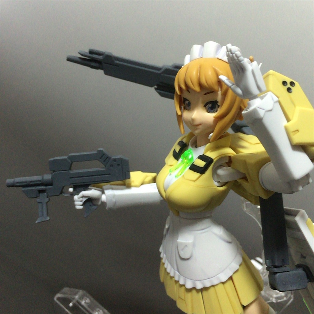 f:id:apyapon:20151110000124j:image 1/144 HGBF すーぱーふみな レビュー (素組/部分塗装)