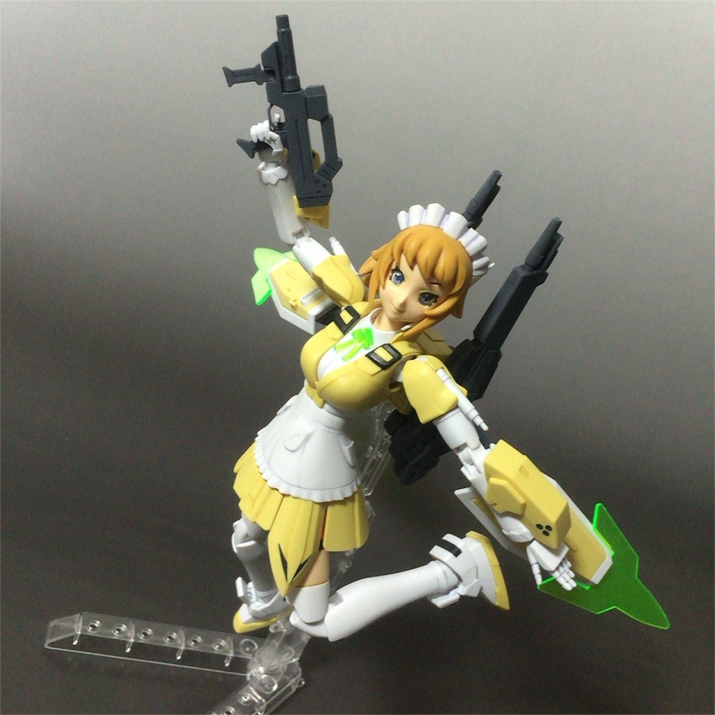 f:id:apyapon:20151110000212j:image 1/144 HGBF すーぱーふみな レビュー (素組/部分塗装)