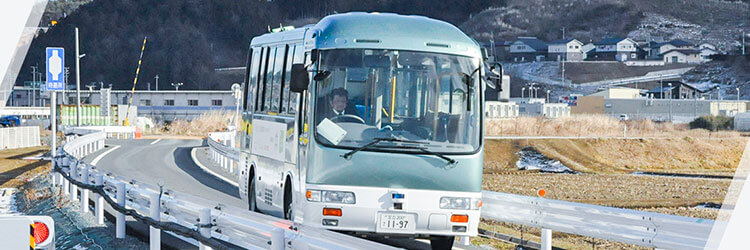 JR東日本管内のBRT(バス高速輸送システム)におけるバス自動運転の技術実証