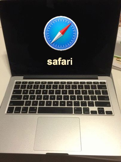 safariのロゴ