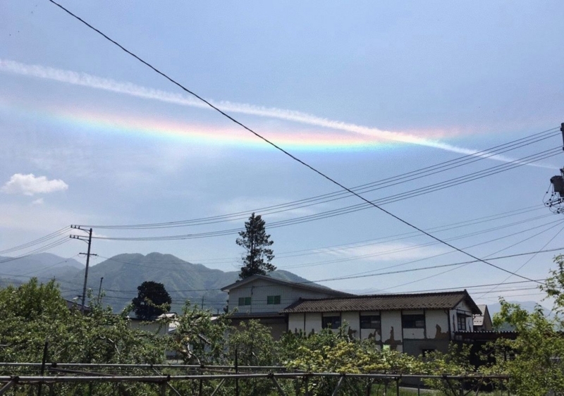 逆さ虹
