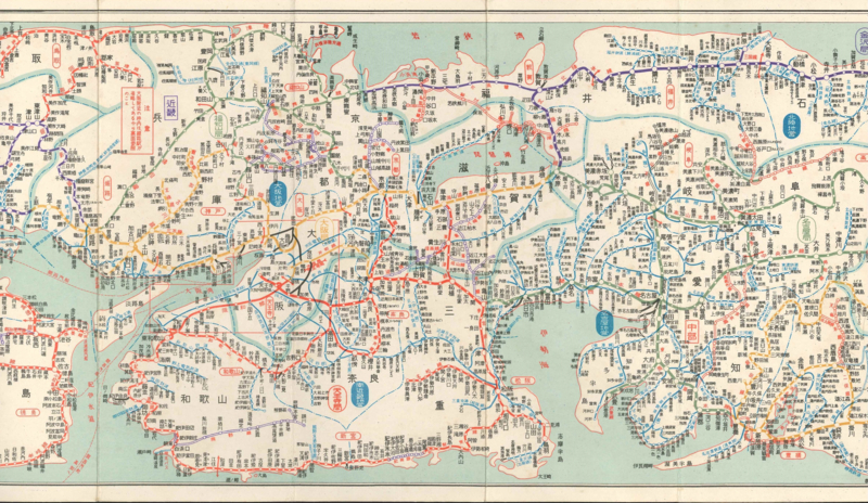 昭和26年の国鉄路線図 - Aqueous Blog
