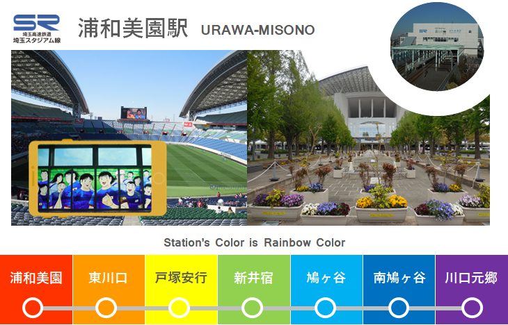 埼玉高速鉄道「浦和美園駅」 埼玉高速鉄道「浦和美園駅」