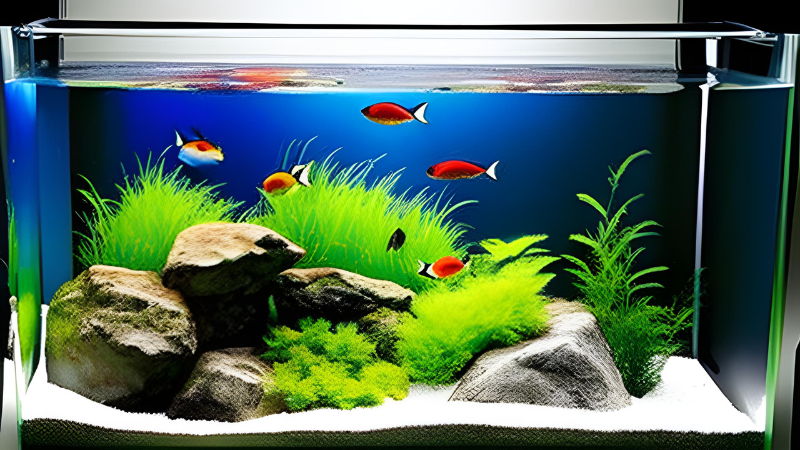 ダートアクアリウムの水槽のイメージ写真です。