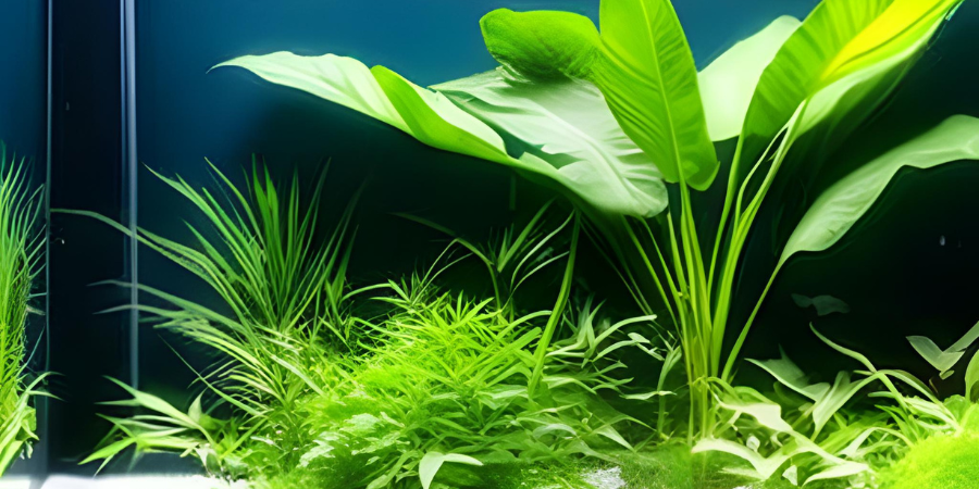 アマゾンソードの水槽