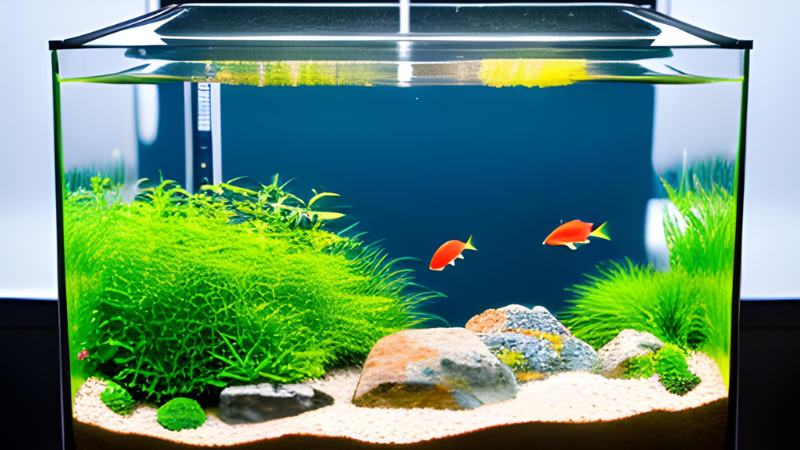 アクアリウムにおける硝酸塩の除去