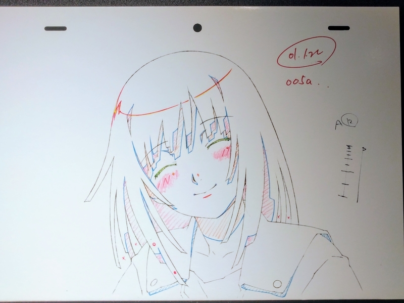 千石撫子の可愛い原画
