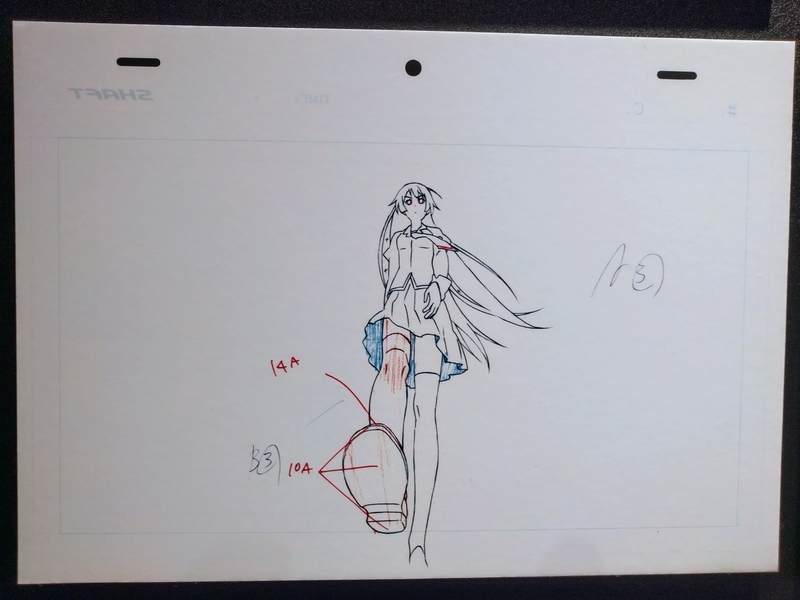 化物語・ひたぎクラブのOP原画